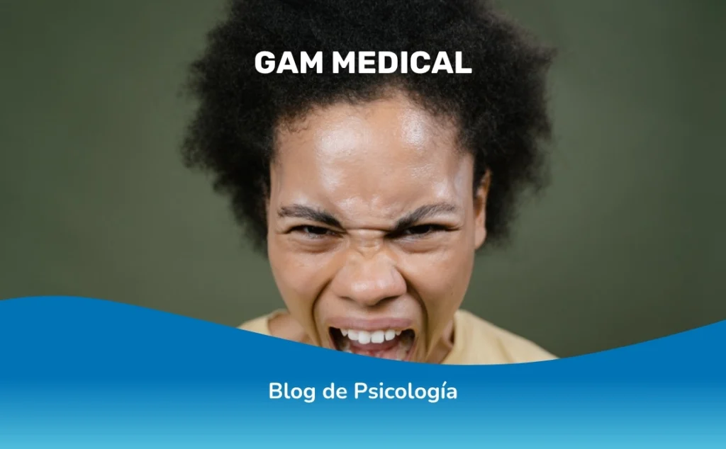 TDAH y rabia: persona enfadada